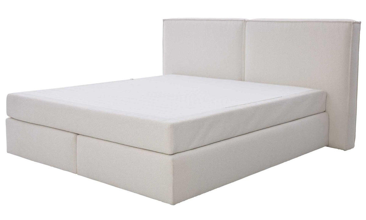 Boxspringbett Serie 1421 Elfenbein Ansicht