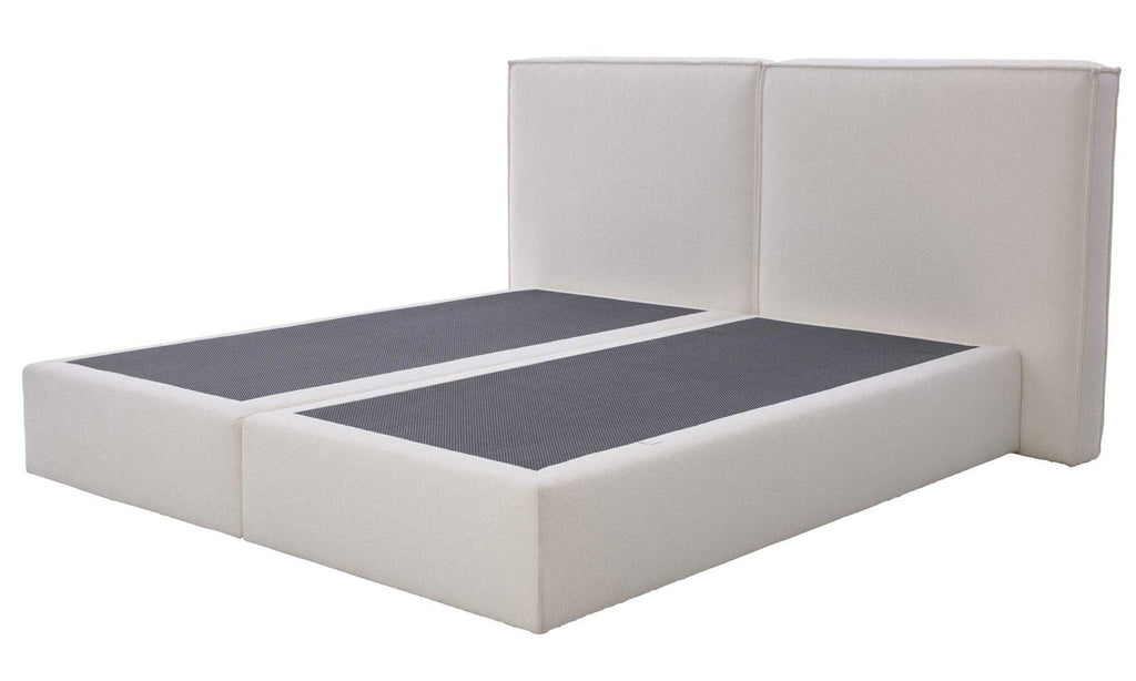 Boxspringbett Serie 1421 Elfenbein Ansicht