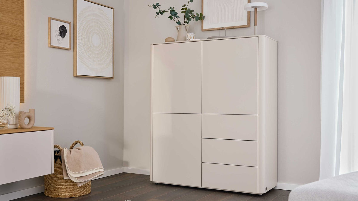 Interliving Highboard Weiß