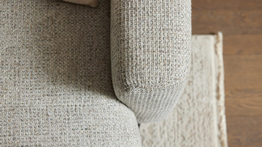 Interliving Serie 4066 – Ecksofa Stoff Grau