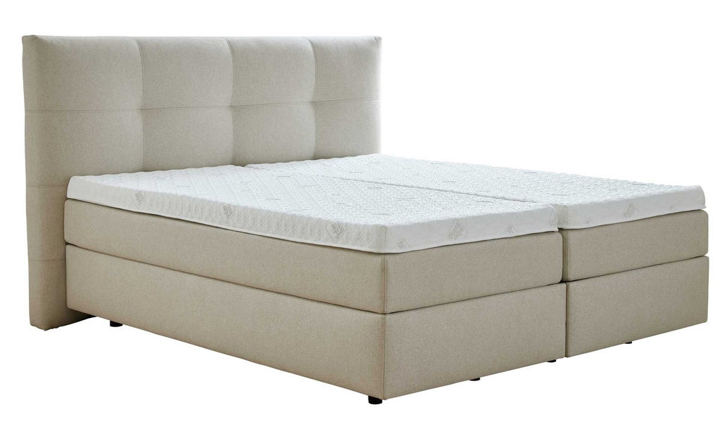 Boxspringbett Serie 1421 Leinen Detail