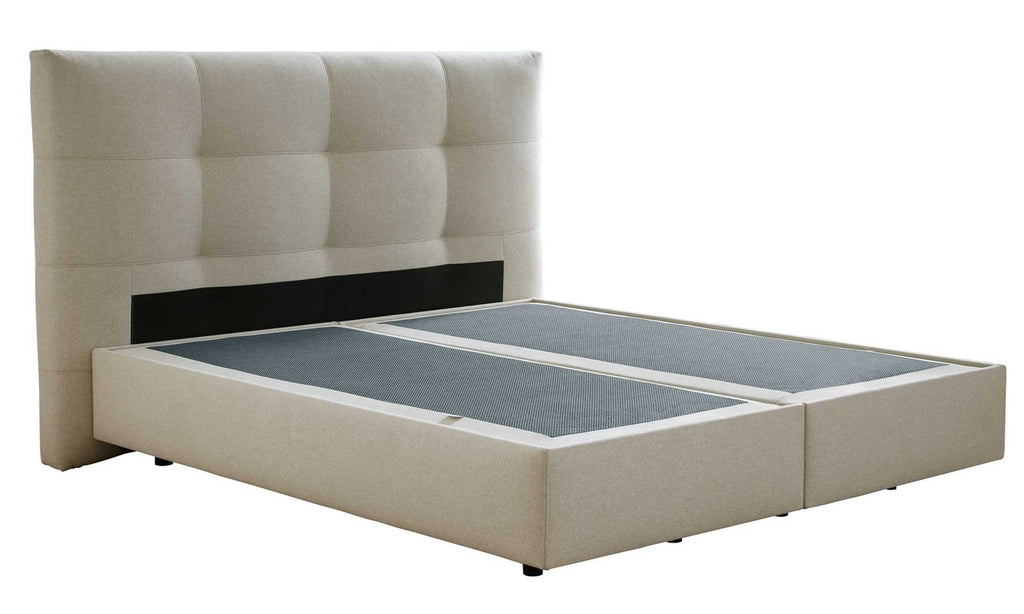 Boxspringbett Serie 1421 Leinen Ansicht