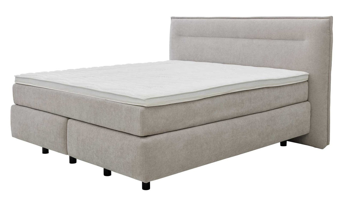 Boxspringbett Serie 1421 Taubengrau Detail