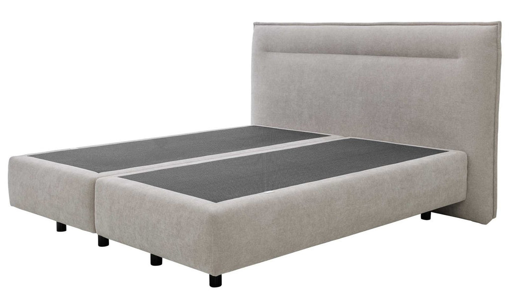 Boxspringbett Serie 1421 Taubengrau Ansicht