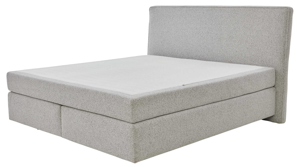 Boxspringbett Serie 1421 in Hellgrau