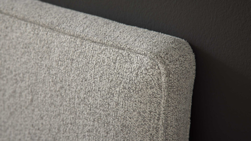 Boxspringbett Serie 1421 Hellgrau Detail