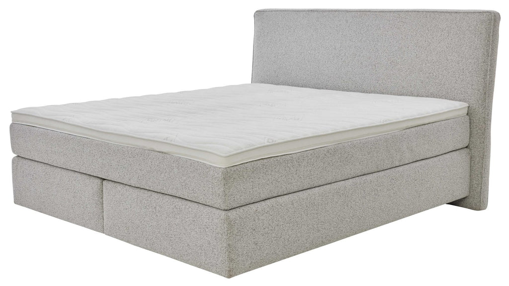 Boxspringbett Serie 1421 Hellgrau Ansicht