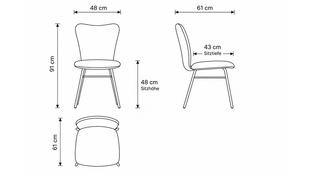 Polsterstuhl mit jadefarbenem Leder, moosfarbenem Bezug und Metallgestell in Umbraugrau für moderne Essbereiche