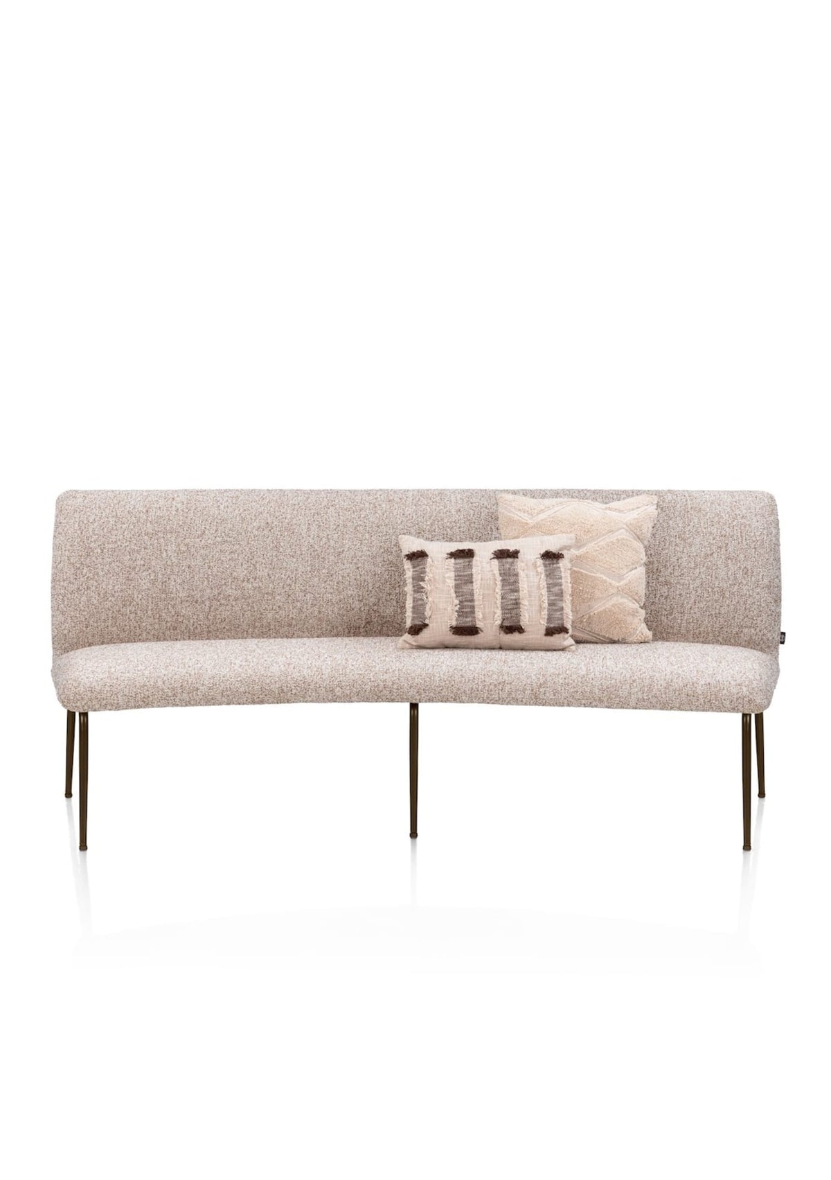 Henders & Hazel Bovina Esszimmerbank 210 cm – Stoff Luton Kupfer