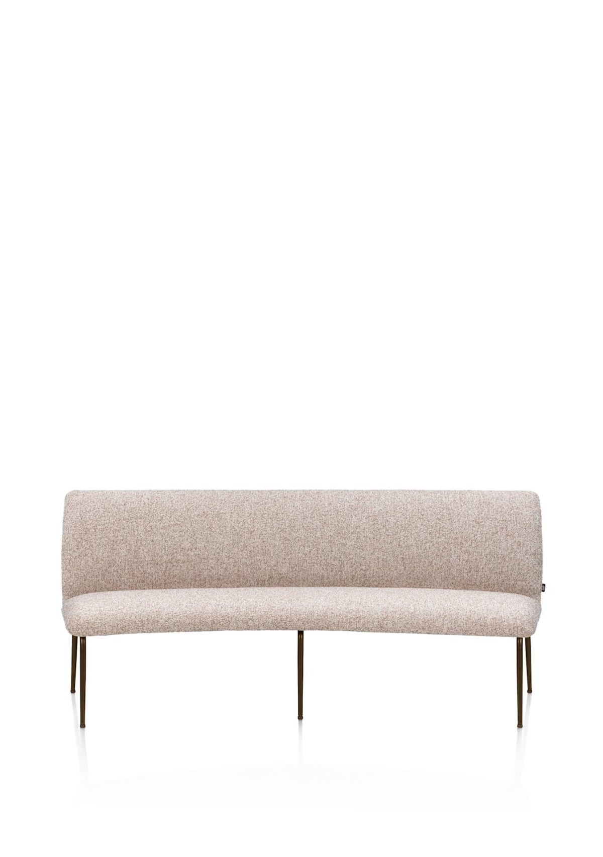 Henders & Hazel Bovina Esszimmerbank 210 cm – Stoff Luton Kupfer