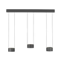 LED Pendelleuchte PURE Clipse, mystic-grey (grau), Fernbedienung, Comfort Lift
