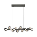 LED Pendelleuchte PURE E-Popup platin (grau)