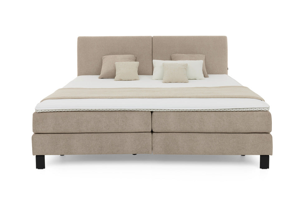 Elias – Familienbett in Stoff taupe