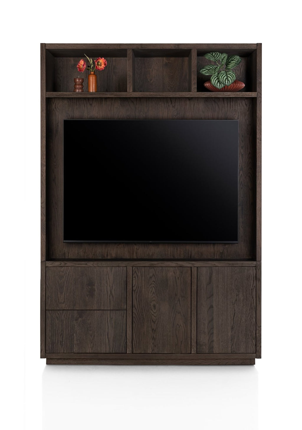 Henders & Hazel Gijón TV-Sideboard 180 cm – 2 Türen, 2 Schubladen, mit Sockelleiste