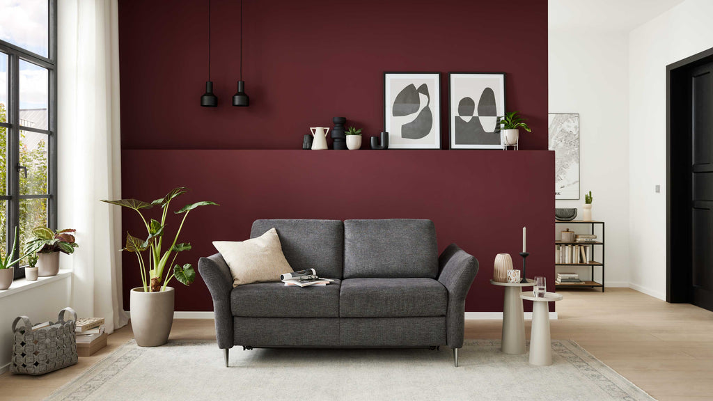 Interliving Schlafsofa Serie 4700 Einzelsofa Anthrazit