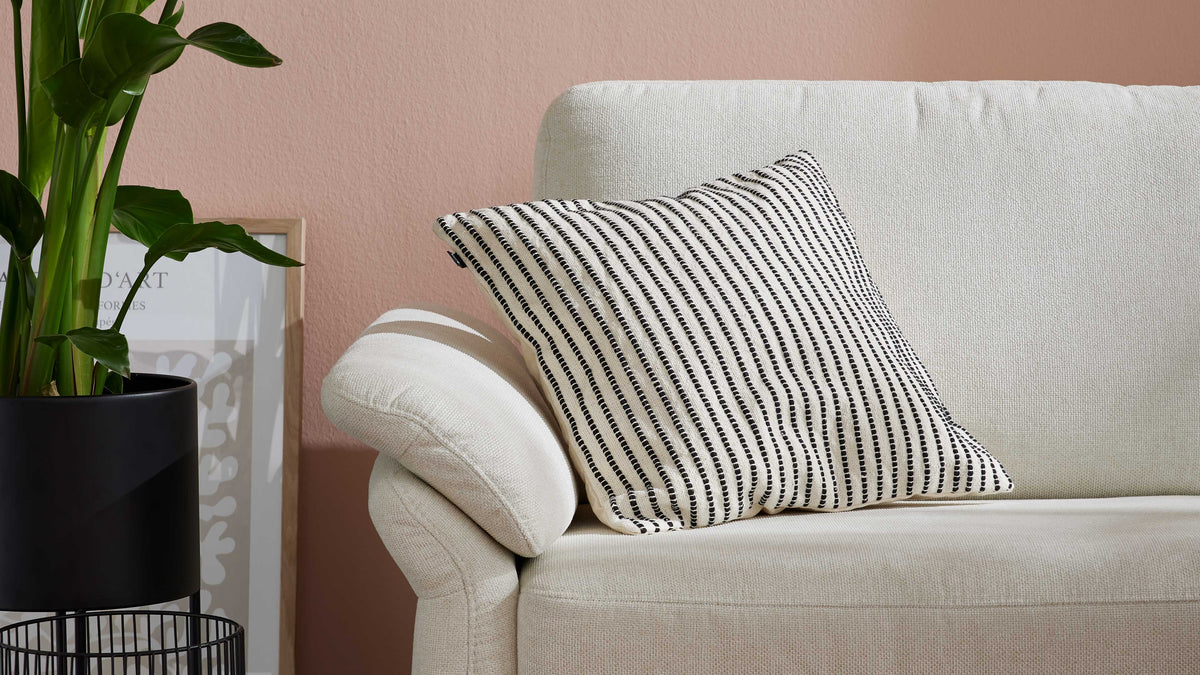 Interliving Schlafsofa Serie 4700 Creme Liegefläche