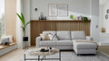 Interliving Schlafsofa Serie 4700 Ecksofa in Silber