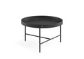 JustB! CT100 – Couchtisch mit losem Tablett in Eiche schwarz
