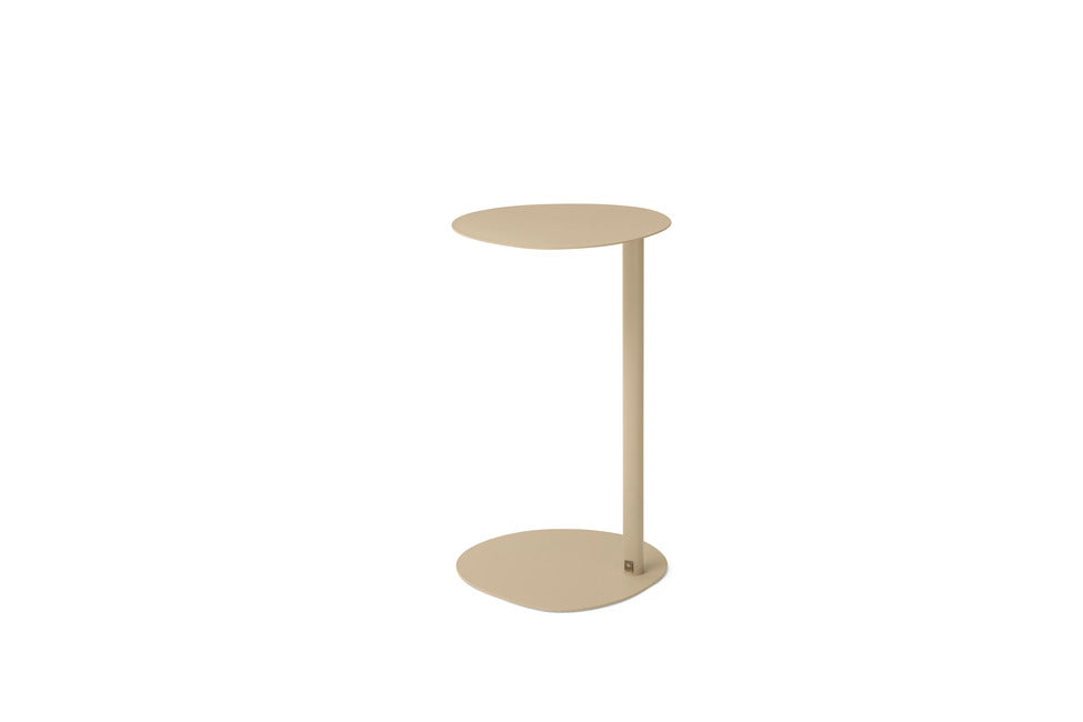 JustB! KM100 – Beistelltisch in Stahl pulverbeschichtet cashmere chique