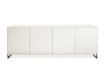 Kara-Frame – Sideboard in Lack weiß mit Kufengestell