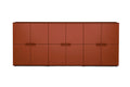 Kara-System – Highboard in Lack cognac