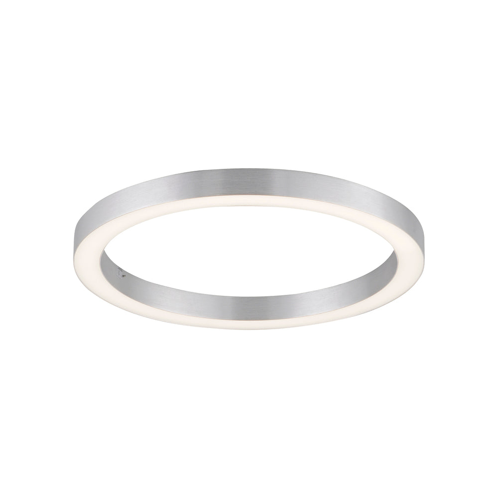 LED Deckenleuchte PURE Lines Round, diamond (alu), 50 cm, dimmbar