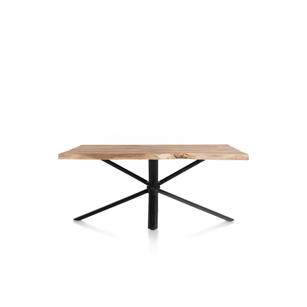 Henders & Hazel Living Massivholz-Esstisch 210 cm – Burned Kikar