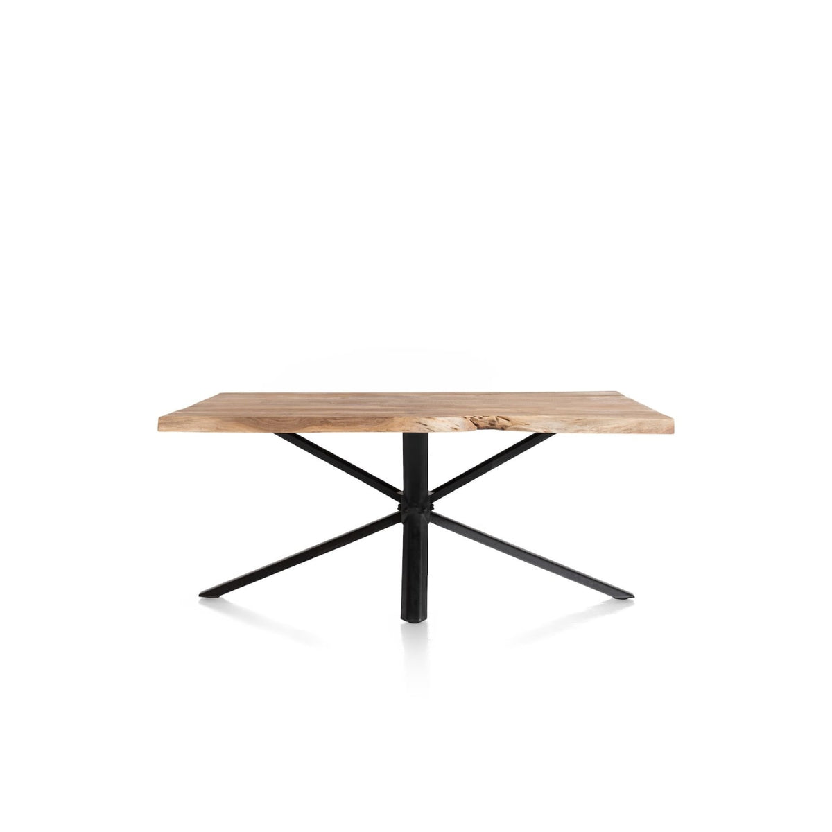 Henders & Hazel Living Massivholz-Esstisch 210 cm – Burned Kikar