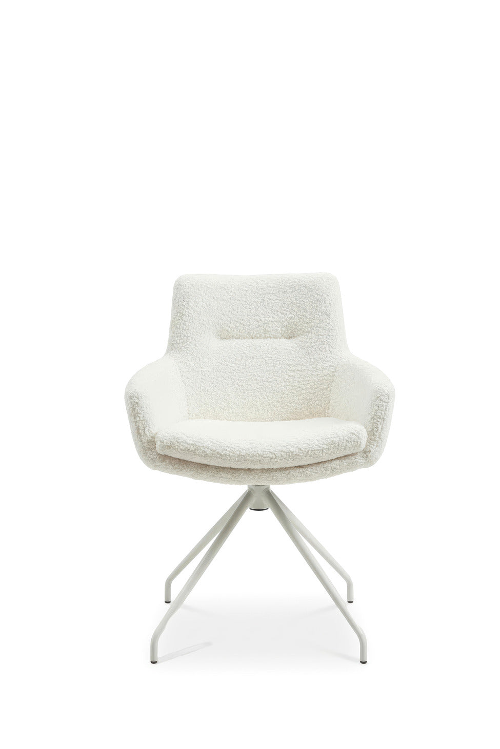 MR 4010 Stühle – Schalenstuhl in Stoff Shaun white mit Spinnenfuß