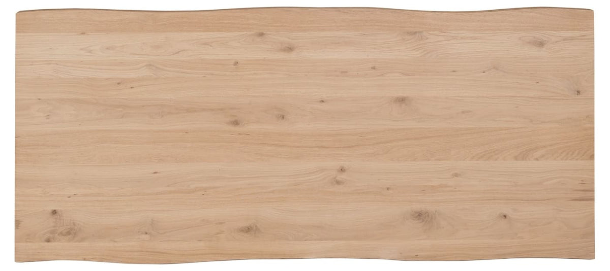 Henders & Hazel Nyborg Esstisch 200 x 100 cm – Baumkante, V-Fuß Holz