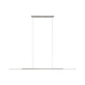 LED Pendelleuchte PURE Surface, platin (grau) 125x25 höhenverstellbar
