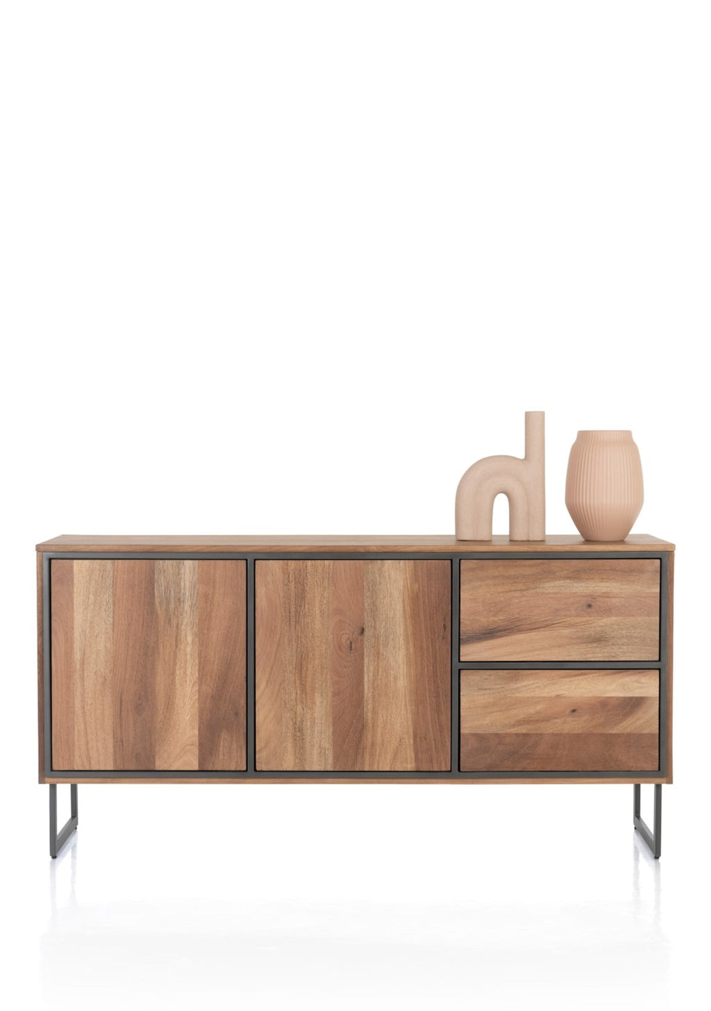 Henders & Hazel Trapani Sideboard 200 cm – 2 Türen, 2 Schubladen