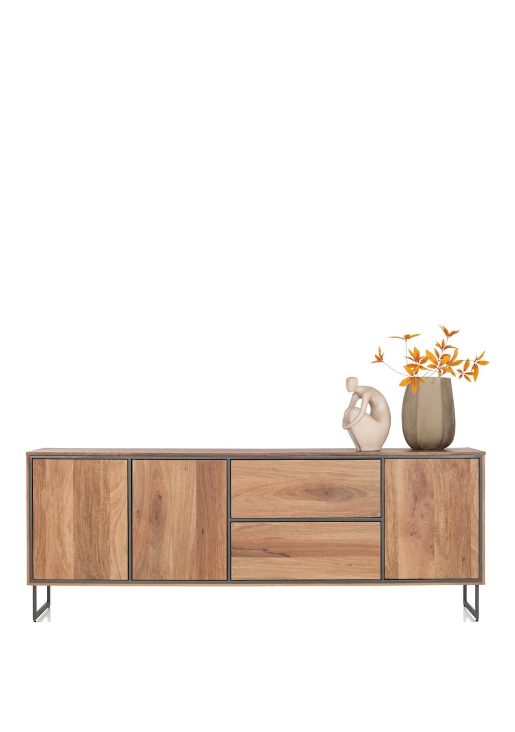 Henders & Hazel Trapani Sideboard 200 cm – 2 Türen, 2 Schubladen