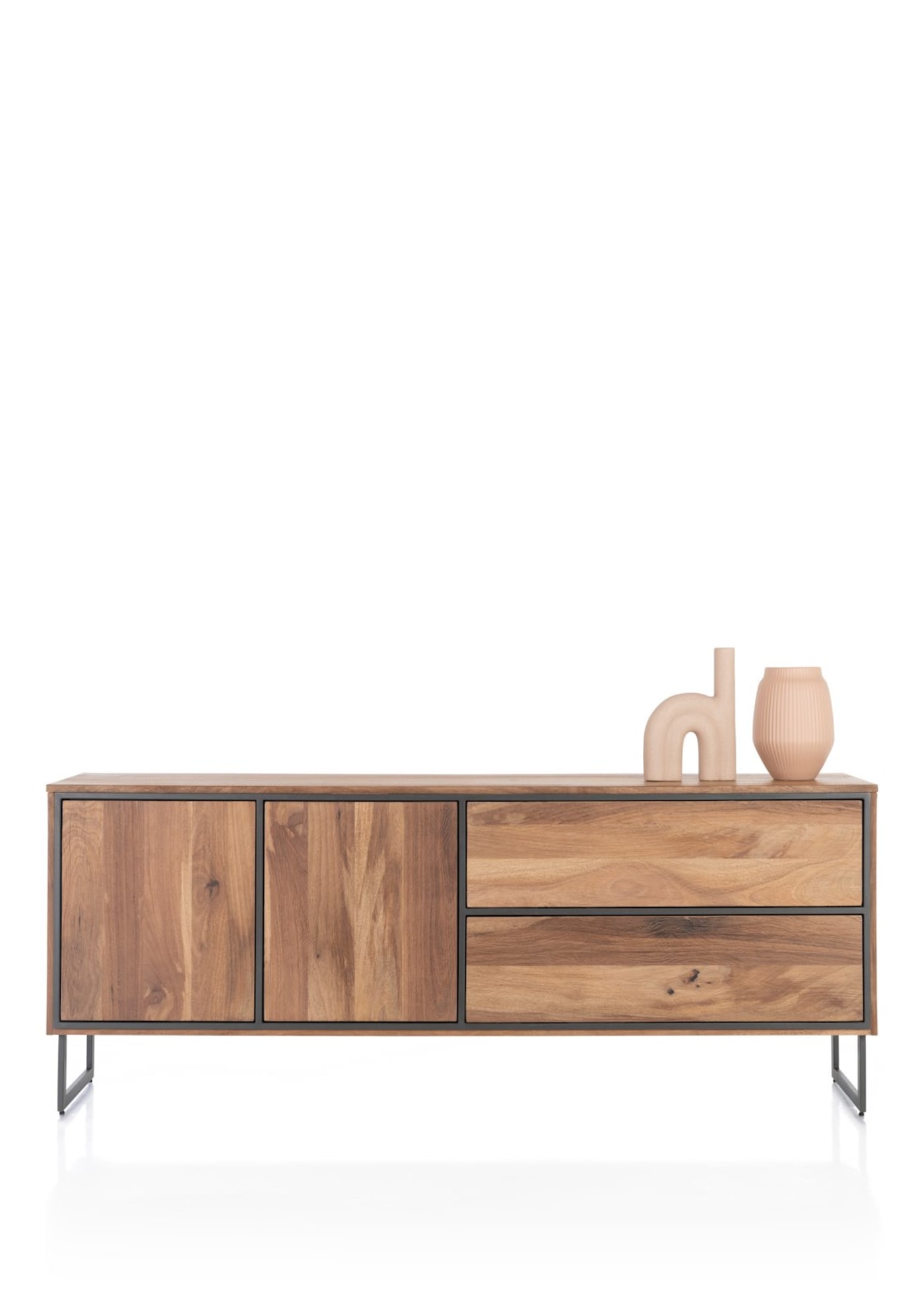 Henders & Hazel Trapani Sideboard 200 cm – 2 Türen, 2 Schubladen